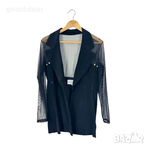 90s Gianfranco Ferré дамско копринено сако (IT44), снимка 3 - Якета - 49805228