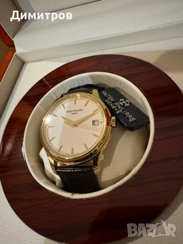 Patek Philippe Calatrava- наличен, снимка 11 - Мъжки - 52610853