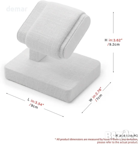 Papten стойка за часовник/бижута за мъже, бяла, снимка 5 - Други стоки за дома - 50769777