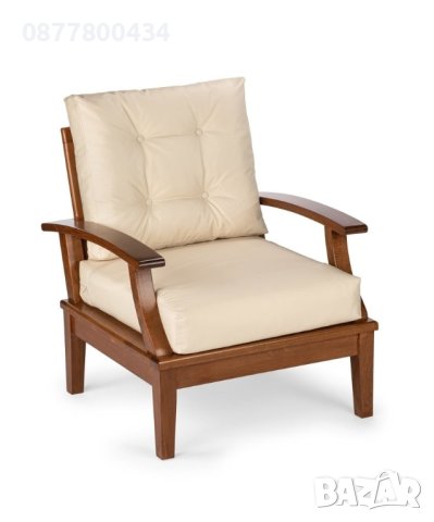 Луксозен 7местен комплект за градина от масив бук по поръчка с луксозни меки части , снимка 2 - Градински мебели, декорация  - 43761672