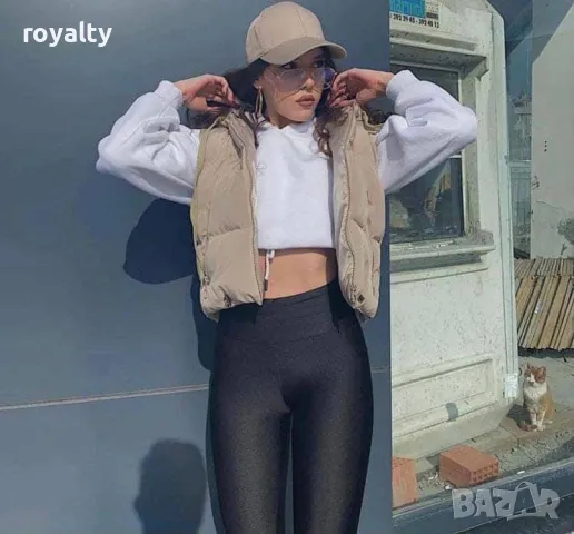 Дамски елек със силиконова вата , снимка 4 - Елеци - 49270474