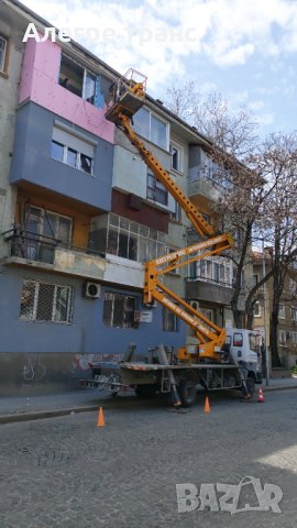 12.5m 18m. 20m. 25m. 26м. 30m.Автовишка под наем за Пловдив и региона Рязане на опасни дървета, снимка 1