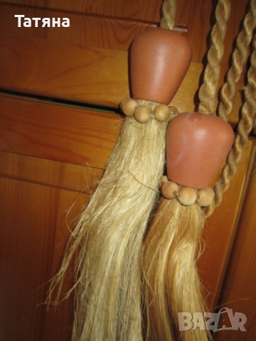 Пискюли   и шнурове   ЗА ПЕРДЕТА; ШНУР с керамика  за  АРАНЖИРАНЕ;Манекен;, снимка 13 - Декорация за дома - 18358176