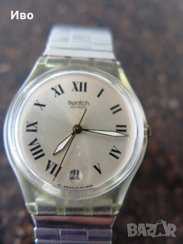Ретро ръчен часовник SWATCH AG 1998, швейцарско производство, унисекс, снимка 2 - Дамски - 43379501