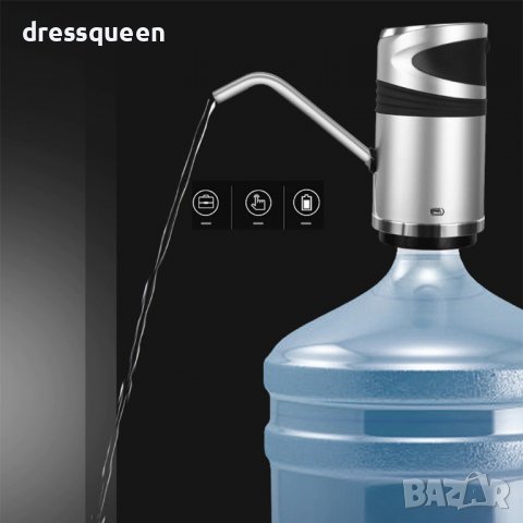 1598 АВТОМАТИЧНА ТУЧ ЕЛЕКТРИЧЕСКА ПОМПА ЗА БУТИЛКА И ГАЛОН МОДЕЛ 3, снимка 7 - Други стоки за дома - 34657764