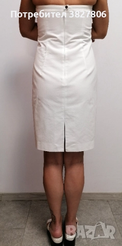 Бяла лятна рокля, снимка 2 - Рокли - 51500956