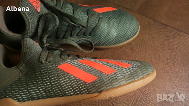 Adidas Ndoor X 19.3 IN J Soccer Shoes Размер EUR 37 1/3 / UK 4 1/2 детски за футбол в зала 187-13-S, снимка 5 - Детски маратонки - 43050615
