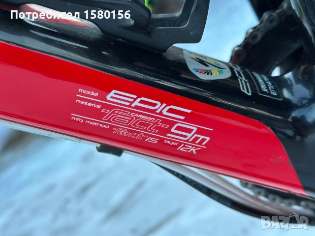 Велосипед Specialized Epic Carbon , снимка 9 - Велосипеди - 53078391