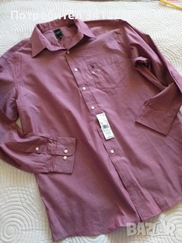 Мъжка риза US Polo L/XL , снимка 2 - Ризи - 43544011