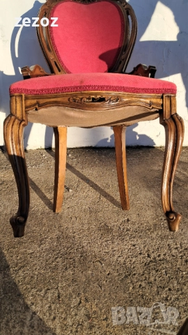 Стол масив орех №049, снимка 6 - Столове - 52537236