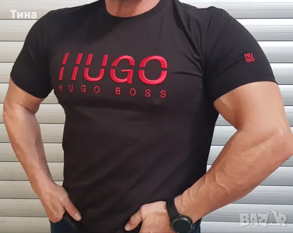 Тениски HUGO, снимка 2 - Тениски - 48411765