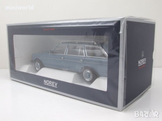 Mercedes-Benz 200 T-Modell Kombi 1980 - мащаб 1:18 на Norev моделът е нов в кутия, снимка 11 - Колекции - 43112962