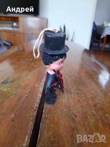 Стара кукла,фигурка Комоничистач, снимка 2 - Колекции - 44131310