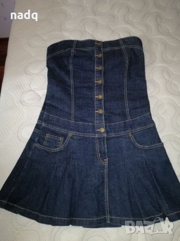 Страхотна нова дънкова рокля 