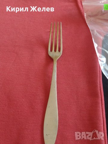 Стара вилица соц производство за КОЛЕКЦИЯ ДЕКОРАЦИЯ БИТОВ КЪТ 42095, снимка 3 - Други ценни предмети - 43848466