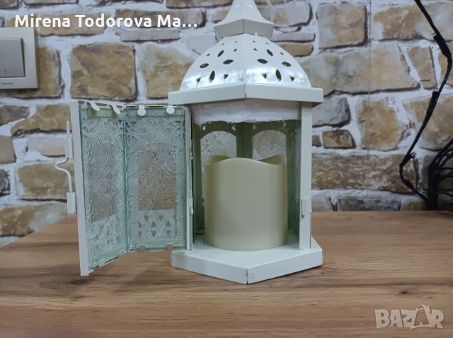 Градински метални фенери / свещник - два размера, снимка 3 - Други - 34938845