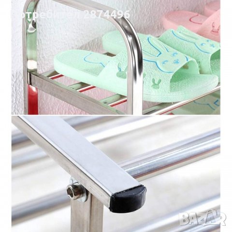 2480 Поставка за Обувки с 5 и 6 рафта, снимка 9 - Други стоки за дома - 34995973