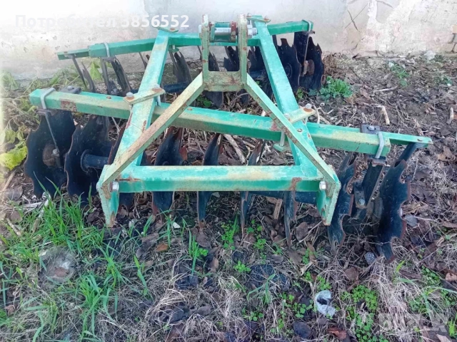 Дискова брана, 1,60м. ,широка, нова, неизползвана