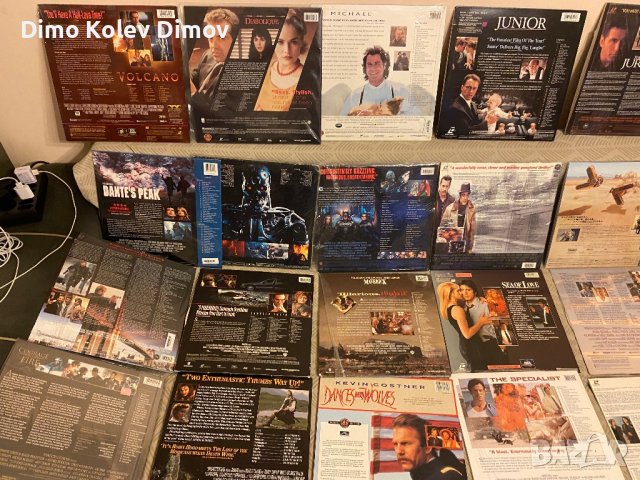 Laserdisc Лазердиск колекция Филми, снимка 5 - Други жанрове - 43017555