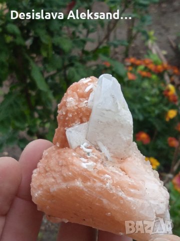 Стилбит с апофилит , снимка 4 - Колекции - 43121406