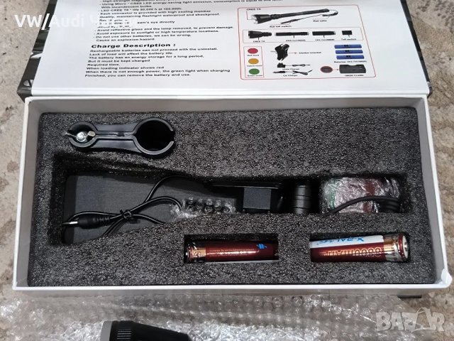 Ловен ЛЕД фенер фенерче, снимка 5 - Оборудване и аксесоари за оръжия - 49332745