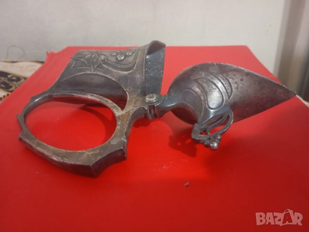 метален обков за гарафа арт нуво, снимка 3 - Антикварни и старинни предмети - 34954340