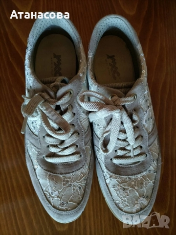 златисти модерни маратонки номер 37, снимка 6 - Маратонки - 51802226