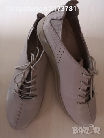  Обувки - естествена кожа, снимка 3 - Дамски ежедневни обувки - 40486508