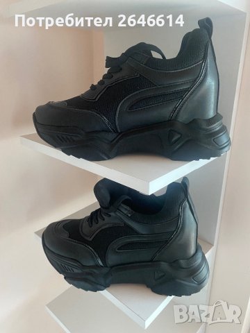 Дамски кецове на платформа 🔝🔝🔝, снимка 2 - Кецове - 42420401