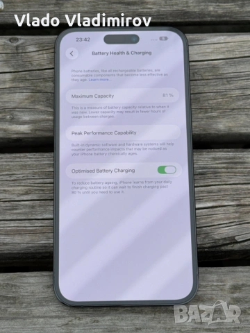 iPhone 14 Pro Max 128GB Space Black, снимка 5 - Apple iPhone - 53010990