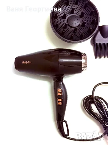Сешоар Babyliss Air Power Pro 6716DE, 2300W, Йонизация, снимка 11 - Сешоари - 48637087