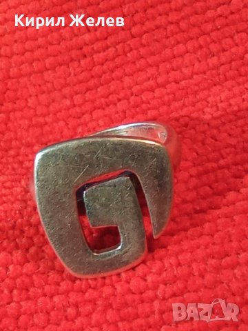 ДИЗАЙНЕРСКИ ФЕШЪН АРТ СРЕБЪРЕН ПРЪСТЕН СРЕБРО 925 ПРОБА 36593, снимка 14 - Пръстени - 39979808