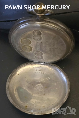 Продавам Zenith silver 800, 1913г. , снимка 4 - Антикварни и старинни предмети - 52111032