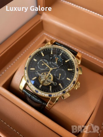 Мъжки часовник Patek Philippe Perpetual Gold Chronograph с автоматичен механизъм