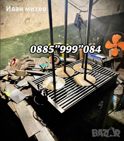 Здрави,Масивни BBQ На дърва и въглища, дъно 3,4м по желание на клиент! , снимка 4 - Скари - 52678796