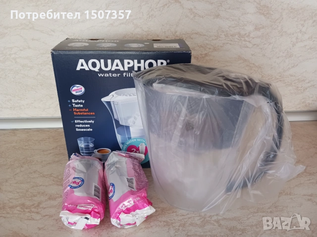 Нова филтрираща кана AQUAPHOR ПРЕСТИЖ с 2 филтъра A5Mg+, снимка 3 - Други - 53141637