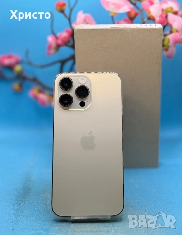Apple iPhone 14 Pro Max, 256GB, 6GB RAM, 5G, Gold  , снимка 4 - Apple iPhone - 52823132