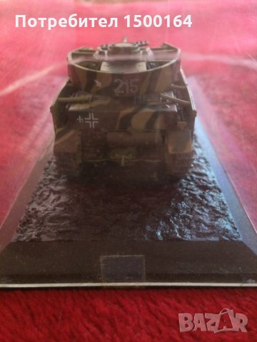 Макет на танк Pz.Kpfw. IV Ausf.G (Sd.Kfz.161/1), снимка 2 - Колекции - 35287440