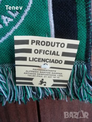 Sporting CP Lisbon Нов Оригинален Двулицев Шал Спортинг Лисабон , снимка 5 - Футбол - 43155787