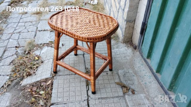 плетена ратанова маса, снимка 8 - Други стоки за дома - 43019038