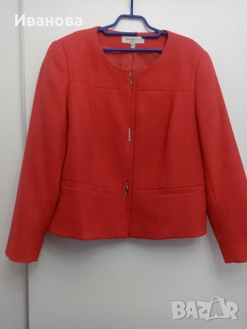 Дамско розово сако 3XL