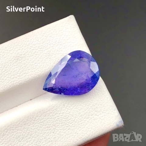 Танзанит лилаво син голям 
