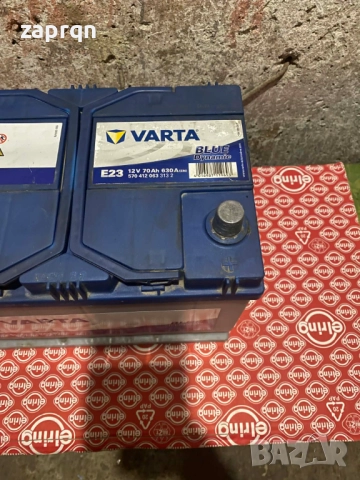 Акумулатор Varta/Варта 70 амп/ч Азиатка, снимка 5 - Части - 52808287