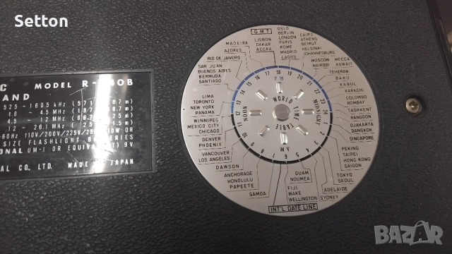 National Panasonic R-540B Hi-Fi Sound Deluxe, снимка 5 - Радиокасетофони, транзистори - 51985534