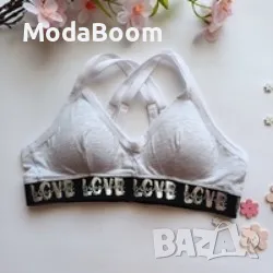 Спортно бюстие LOVE, снимка 4 - Бельо - 48270842