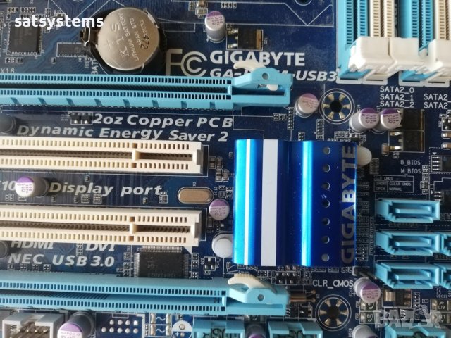 Дънна платка Gigabyte GA-H55M-USB3 Socket LGA1156, снимка 7 - Дънни платки - 43245827