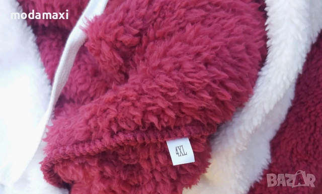 4XL Нова пухкава връхна дреха , снимка 6 - Суичъри - 52408350