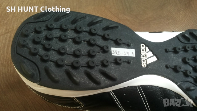 Adidas Adi Core Leather Football Asto Turf Размер EUR 43 1/3 / UK 9 стоножки за футбол 320-14-S, снимка 14 - Футбол - 52227637