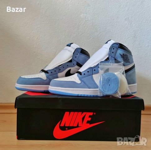 Nike Air Jordan University Blue 43 size Найк 43 размер номер обувки , снимка 5 - Кецове - 35208680