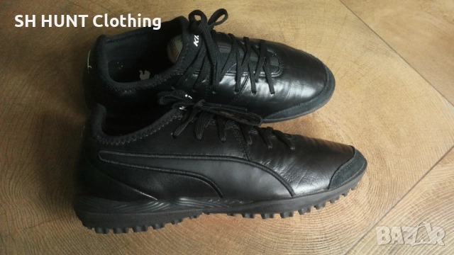 PUMA KING Leather Football Astro Turf Kids Размер EUR 36 / UK 3,5 детски стоножки 3-14-S